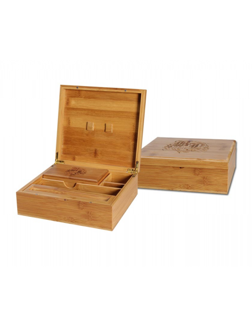 Caja bambú Stoner Box II calavera